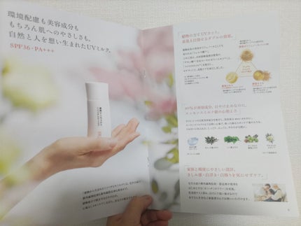 植物から生まれたミツバチUVミルク/アピセラピーコスメティクス/日焼け止めミルクを使ったクチコミ(7枚目)