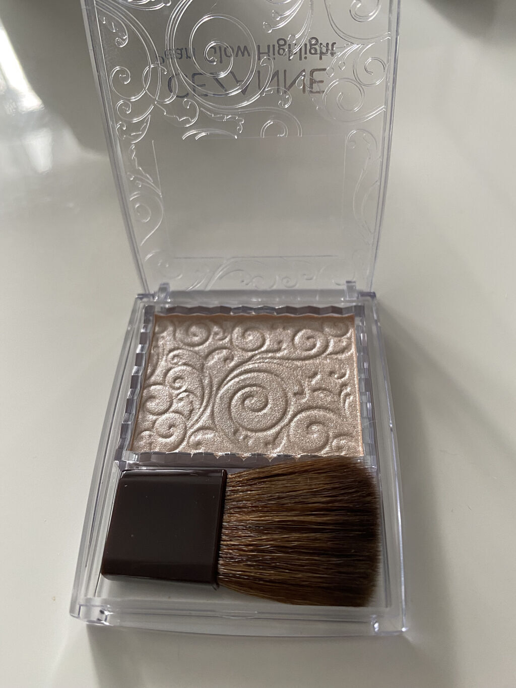 パールグロウハイライト/CEZANNE/パウダーハイライトを使ったクチコミ（2枚目）