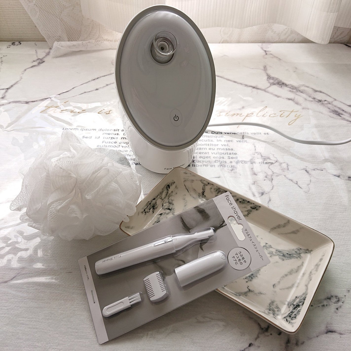 マユ&フェイスシェイバー2/ニトリ/ボディケア美容家電を使ったクチコミ(1枚目)