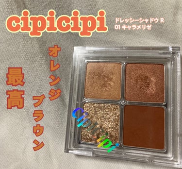 ドレッシーシャドウR/CipiCipi/アイシャドウパレットを使ったクチコミ（1枚目）