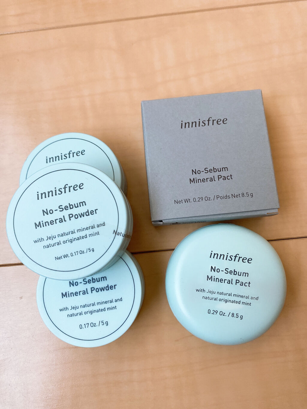 ノーセバム ミネラルパウダー/innisfree/ルースパウダーを使ったクチコミ（2枚目）