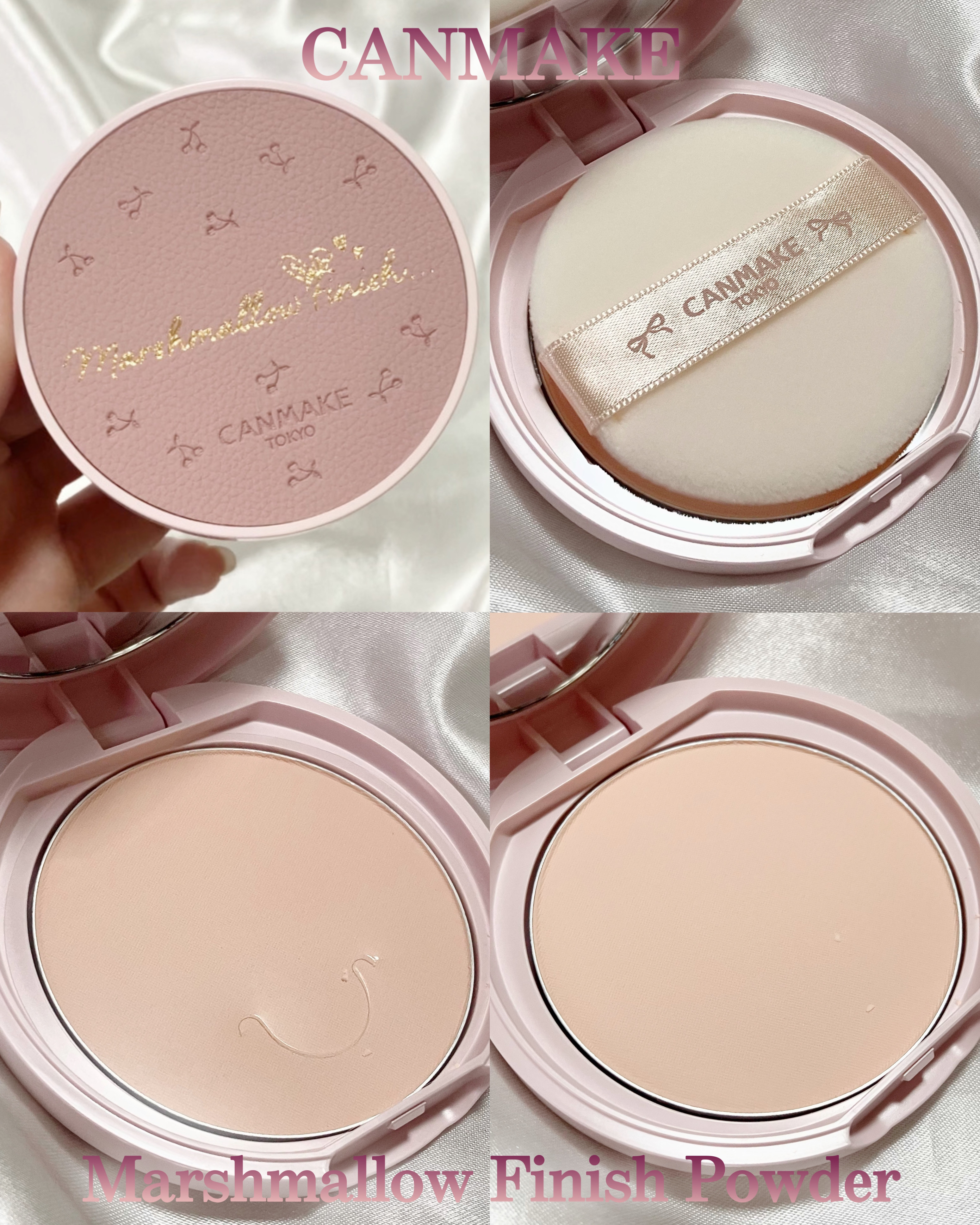 マシュマロフィニッシュパウダー/キャンメイク/プレストパウダーを使ったクチコミ（3枚目）