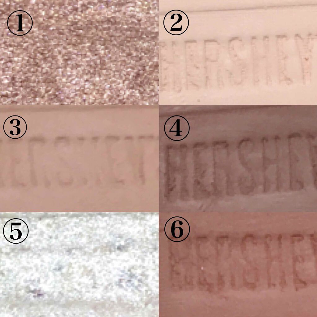 ハーシー プレイカラーアイズミニ/ETUDE/アイシャドウパレットを使ったクチコミ（3枚目）