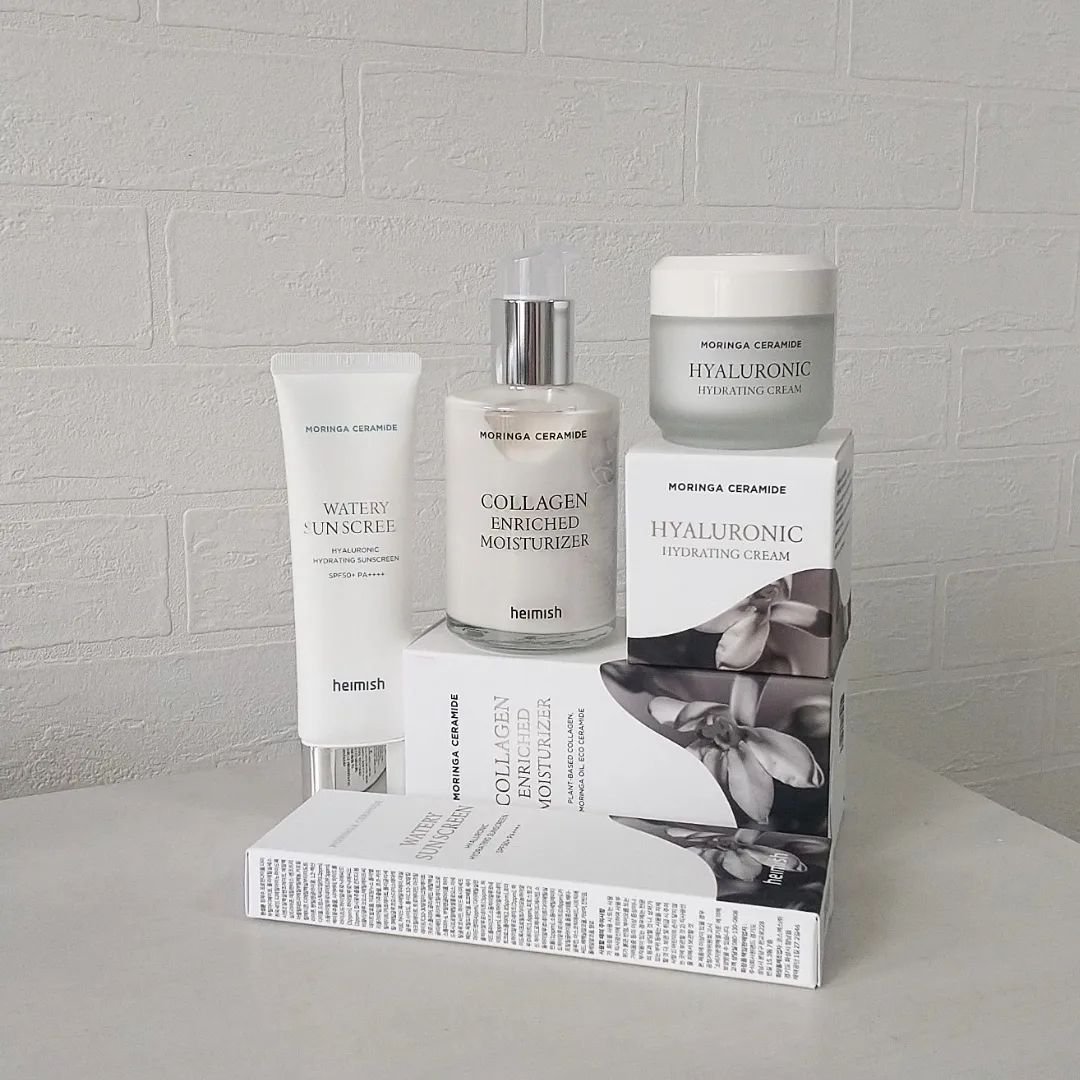 モリンガ セラミド コラーゲン エンリッチド モイスチャライザー/heimish/乳液を使ったクチコミ（1枚目）