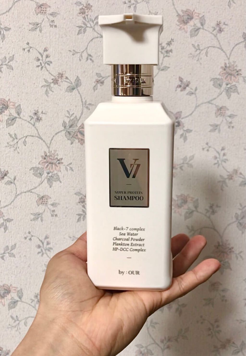 V7 スーパープロテイン シャンプー 500ml/by : OUR/サロンシャンプーを使ったクチコミ（1枚目）