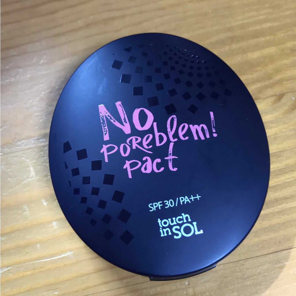 ノーポアブレム　パクト/touch in SOL /プレストパウダーを使ったクチコミ（1枚目）