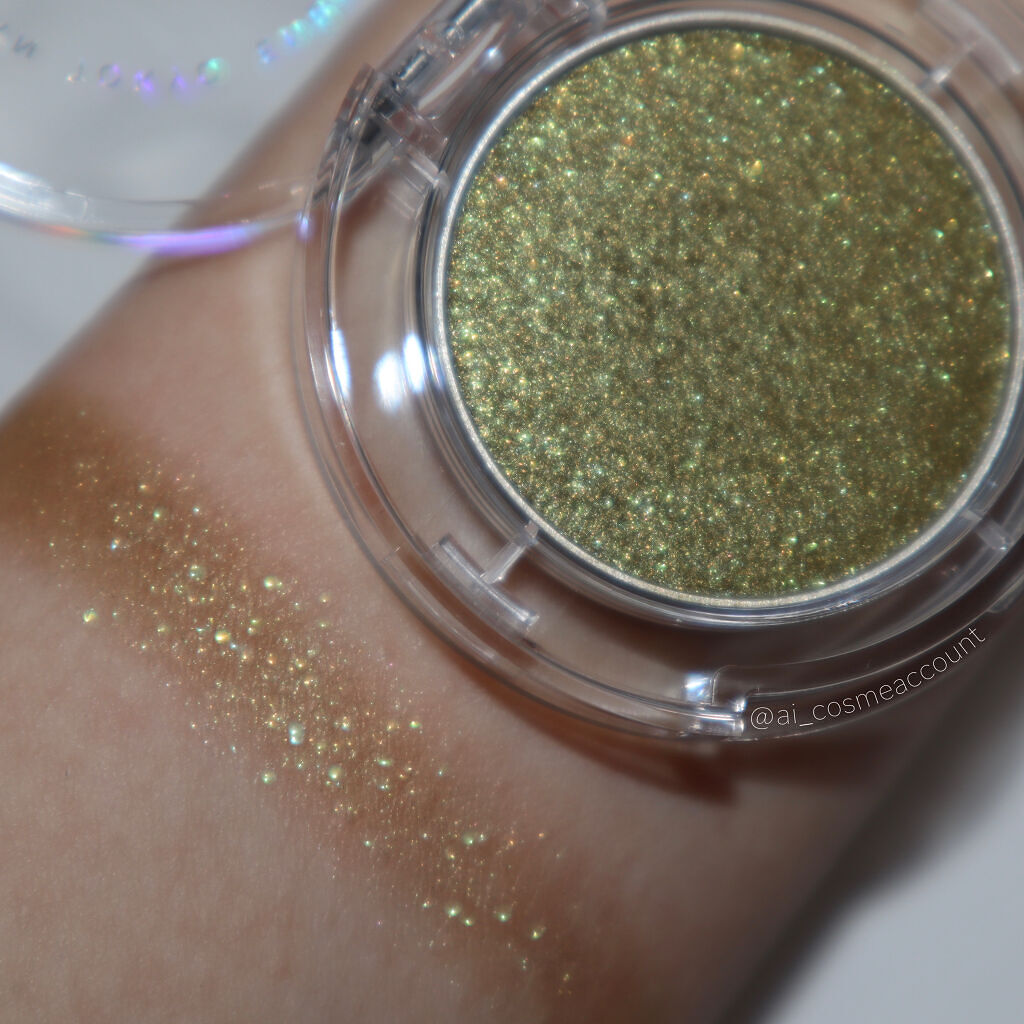 マルチグリッターカラー/ENBAN TOKYO/単色アイシャドウを使ったクチコミ（3枚目）