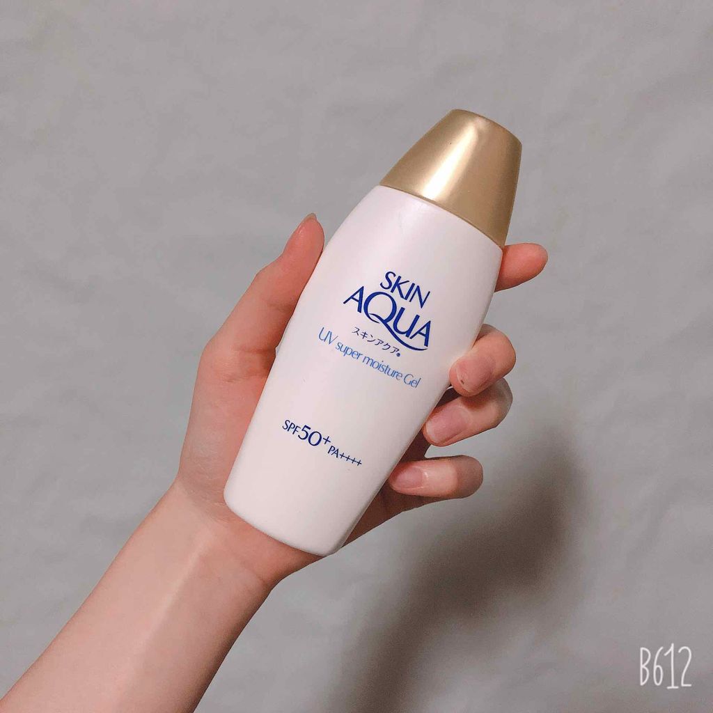 スキンアクア スーパーモイスチャージェル/スキンアクア/日焼け止めジェルを使ったクチコミ(1枚目)