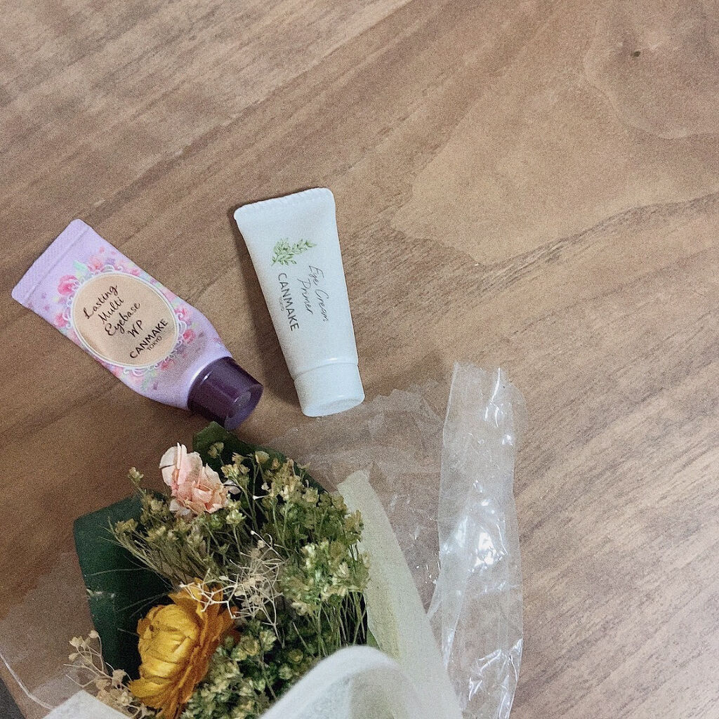 アイクリームプライマー/キャンメイク/アイシャドウベースを使ったクチコミ（1枚目）