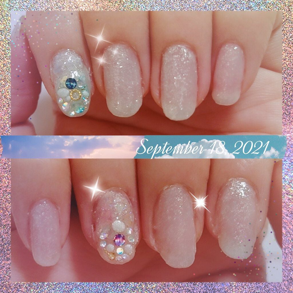 ジェルネイル LED スターターキット(16W LEDランプ&定番カラー3色付)/SHINYGEL/ネイル用品を使ったクチコミ(3枚目)