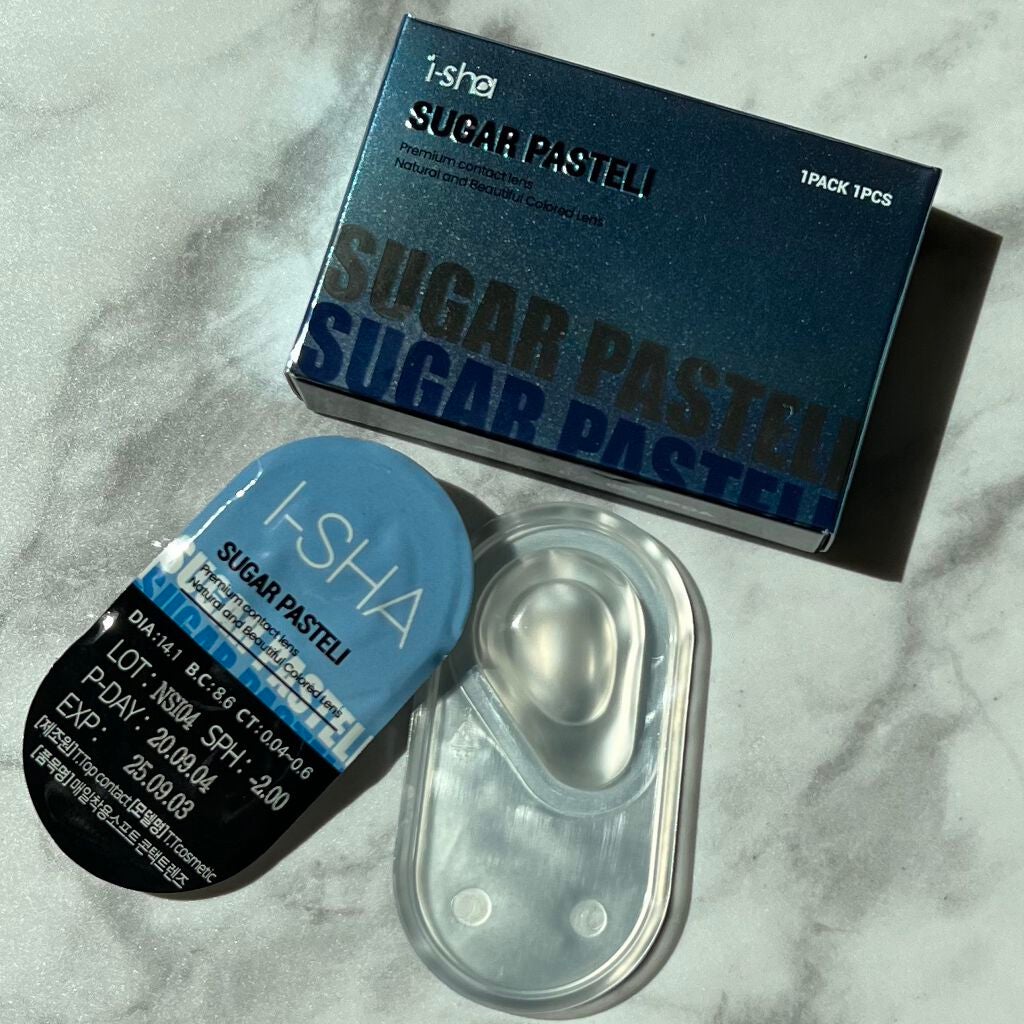 SUGAR PASTEL i/蜜のレンズ/カラーコンタクトレンズを使ったクチコミ(2枚目)