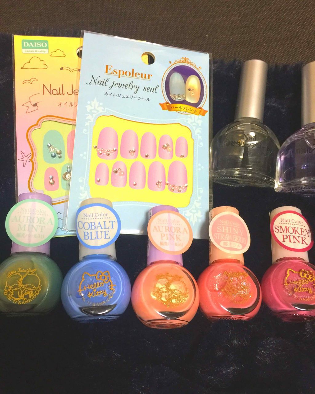 サンリオネイル/DAISO/マニキュアを使ったクチコミ(1枚目)