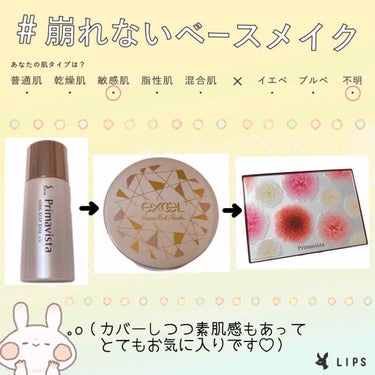 
୨୧┈┈┈┈┈┈┈┈┈┈┈┈୨୧

SOFINA  Primavista
皮脂崩れ防止化粧下地
25ml   SPF20 PA++

サナ  エクセル
Extra Rich Powder  ❨ フェイ