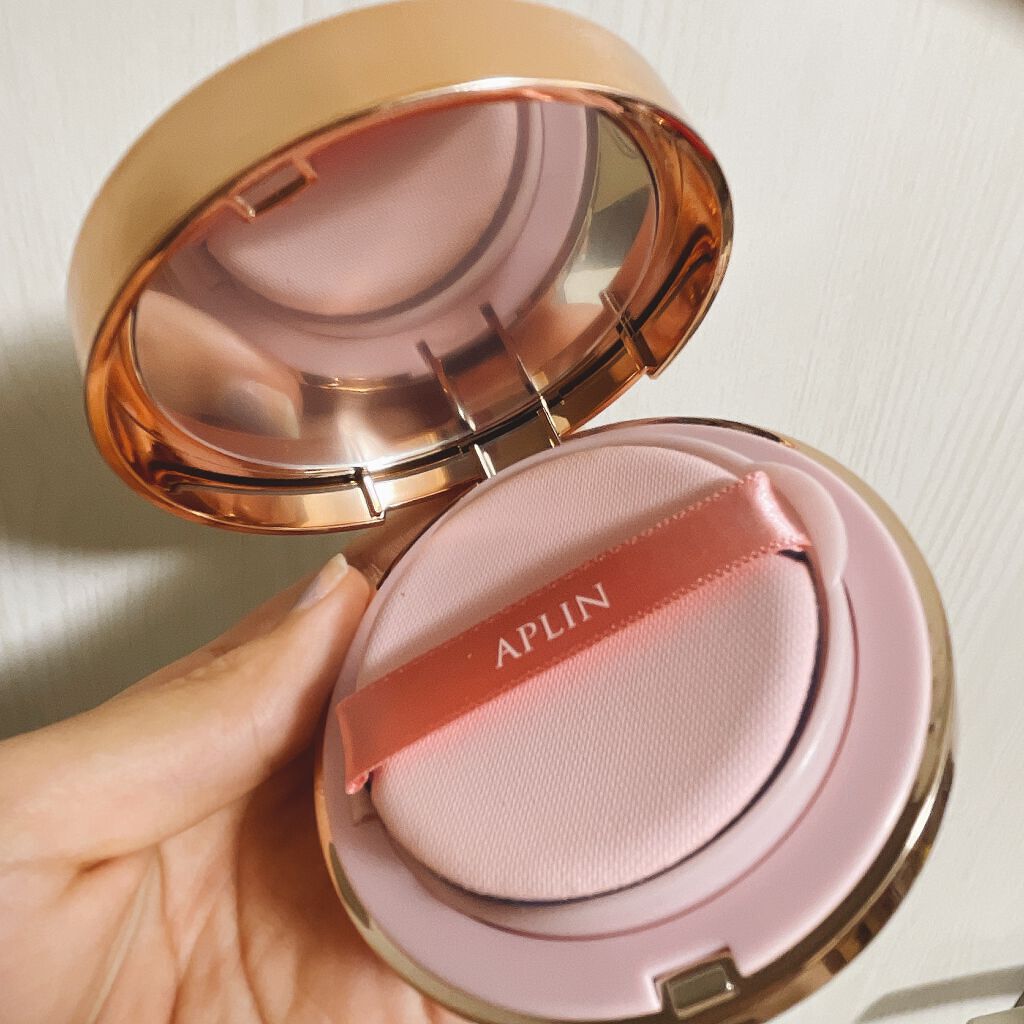 ピンクティーツリーカバークッション/APLIN/クッションファンデーションを使ったクチコミ（2枚目）