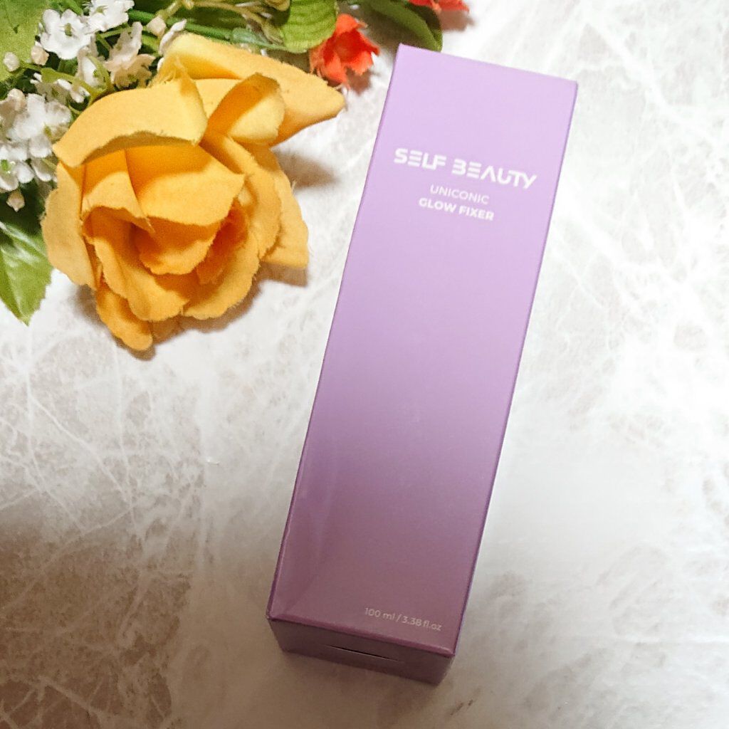 ユニコーン メイクアップグローフィックスミスト/SELF BEAUTY/フィックスミストを使ったクチコミ（1枚目）
