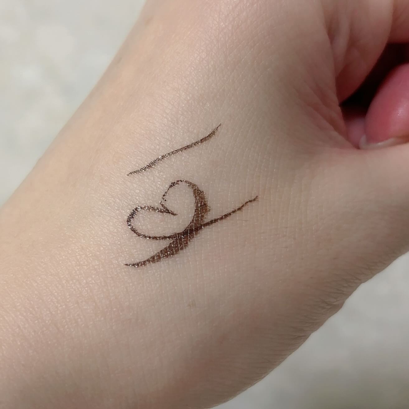 エクストラシャープ リキッドライナー BR310 ブラウン/Visée/リキッドアイライナーを使ったクチコミ（3枚目）