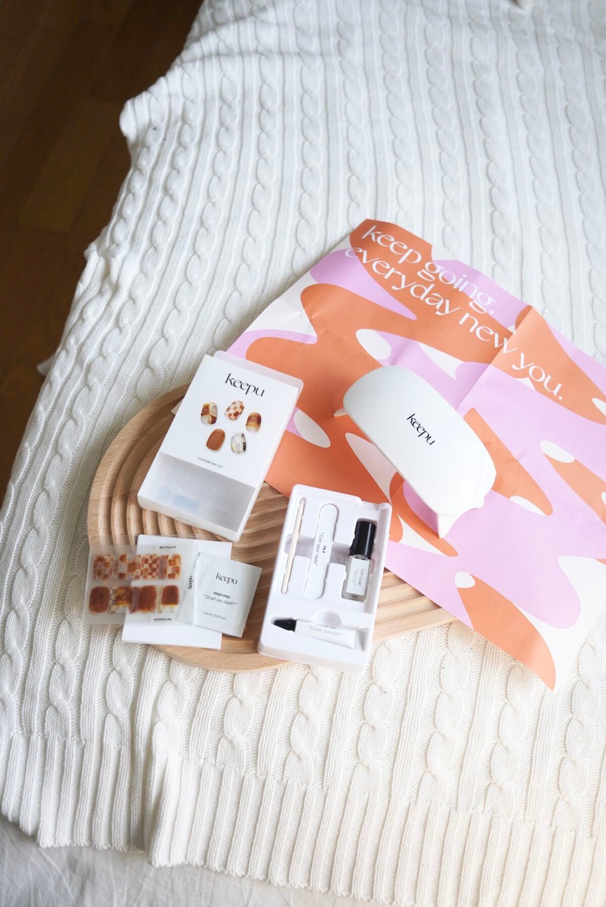 セルフカスタム ネイルシール/KEEPU/ネイルシールを使ったクチコミ(3枚目)