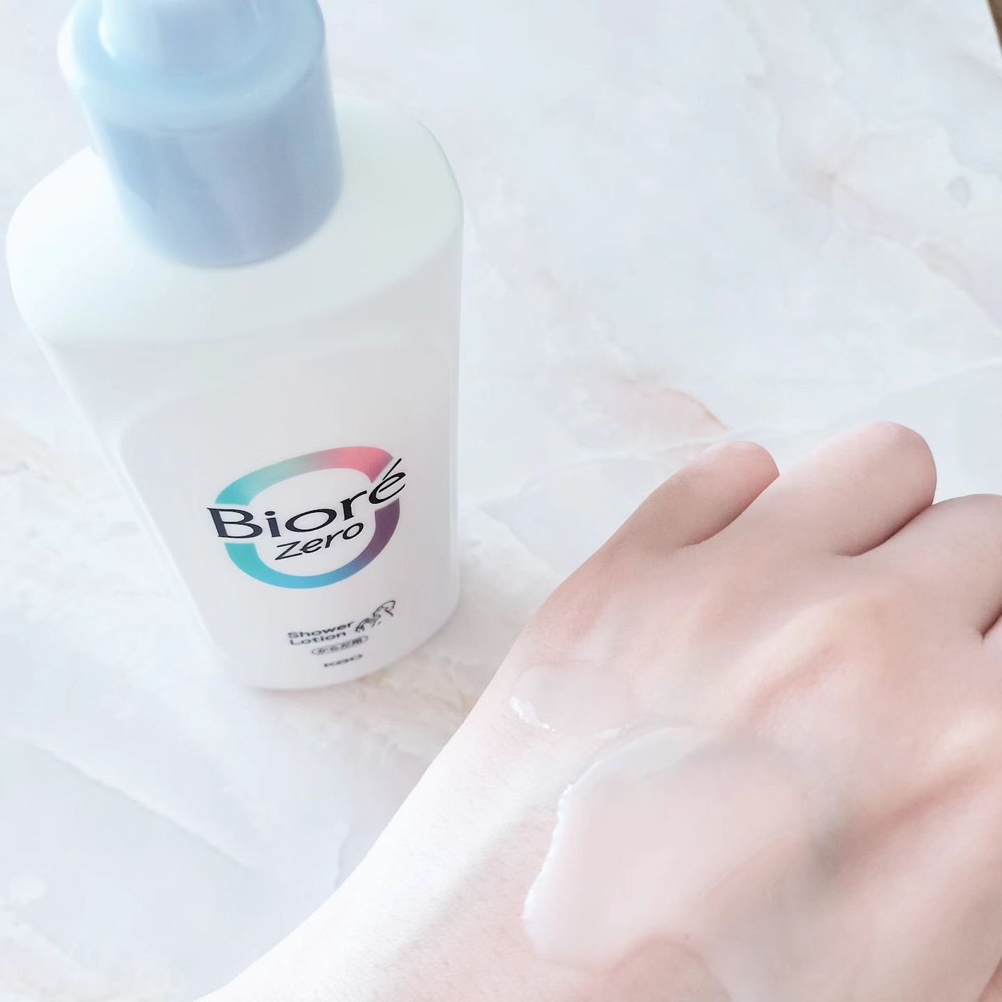 ビオレZero お風呂で使う汗ケアローション 無香性/ビオレ/ボディローションを使ったクチコミ(3枚目)