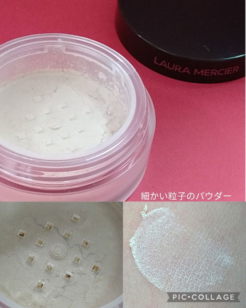 セット ア ポルテ ルースセッティングパウダー トランスルーセント ミニ/ローラ メルシエ/ルースパウダーを使ったクチコミ（2枚目）