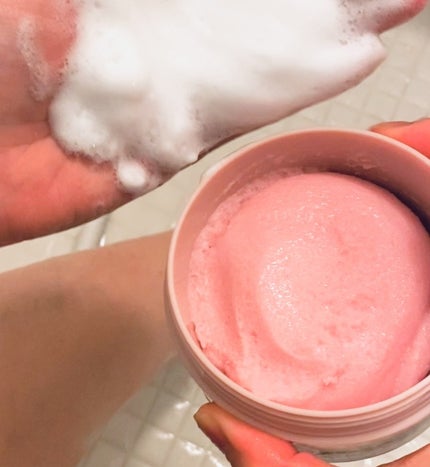 Q+Me スウィート ボム タラソ スクラブ/AGARISM/バスト・ヒップケアを使ったクチコミ(6枚目)