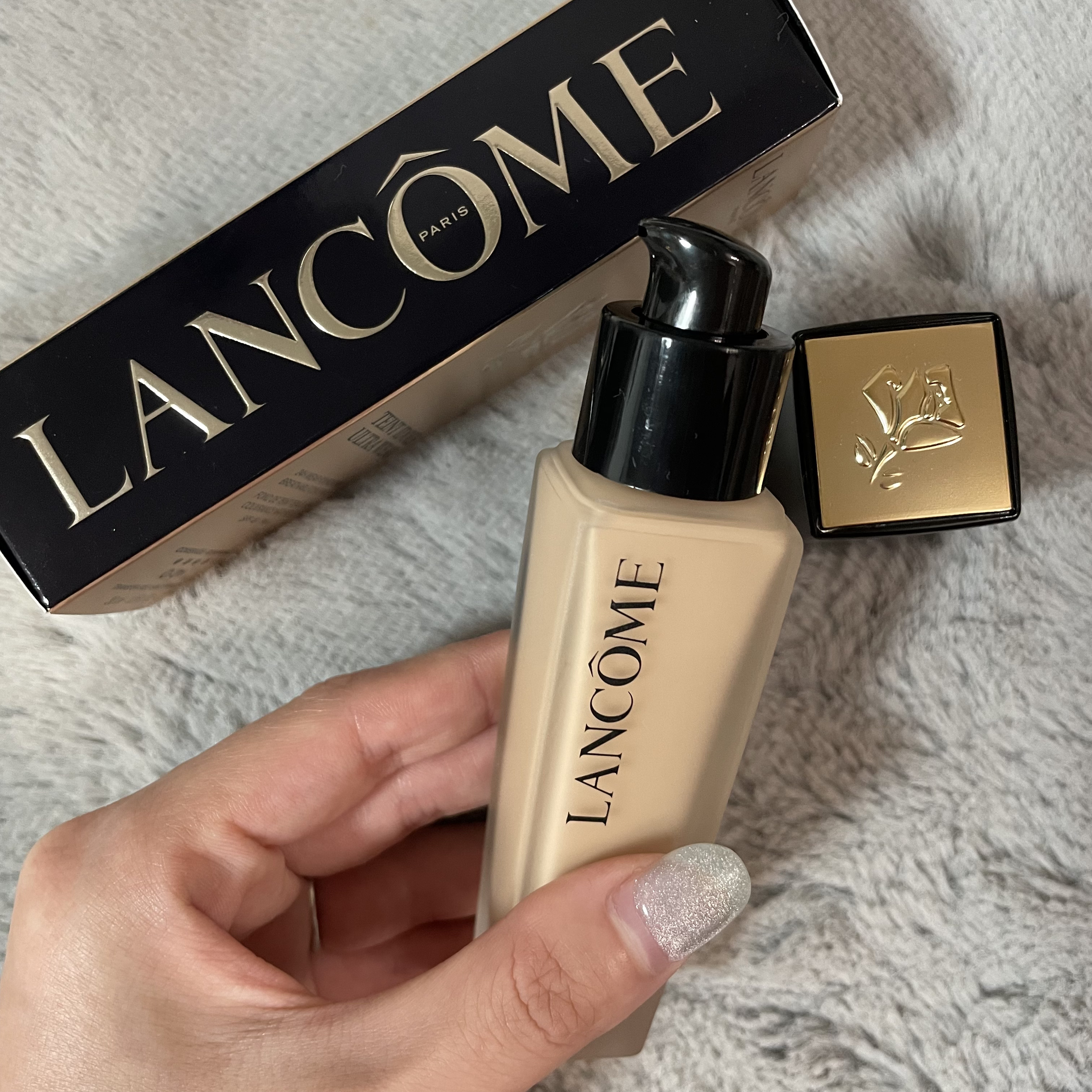 タンイドル ウルトラ ウェア リキッド N O-01/LANCOME/リキッドファンデーションを使ったクチコミ（2枚目）