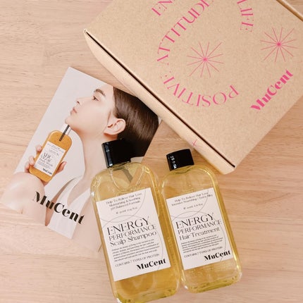 エナジーパフォーマンス スカルプシャンプー / ヘアトリートメント/MuCent/市販シャンプーを使ったクチコミ(1枚目)