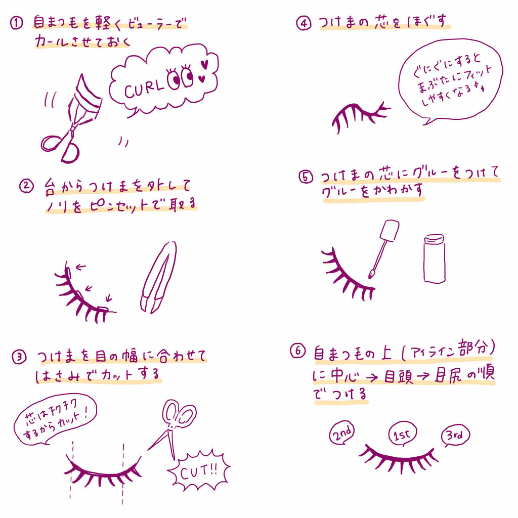 イージーラッシュ/ドーリーウインク/つけまつげを使ったクチコミ（2枚目）