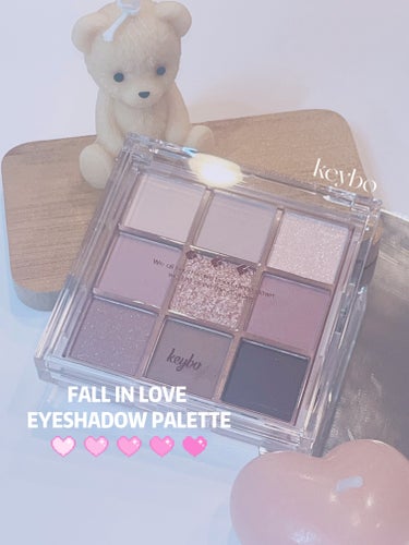 KEYBO FALL IN LOVE SHADOW PALETTE/keybo/アイシャドウパレットを使ったクチコミ（1枚目）