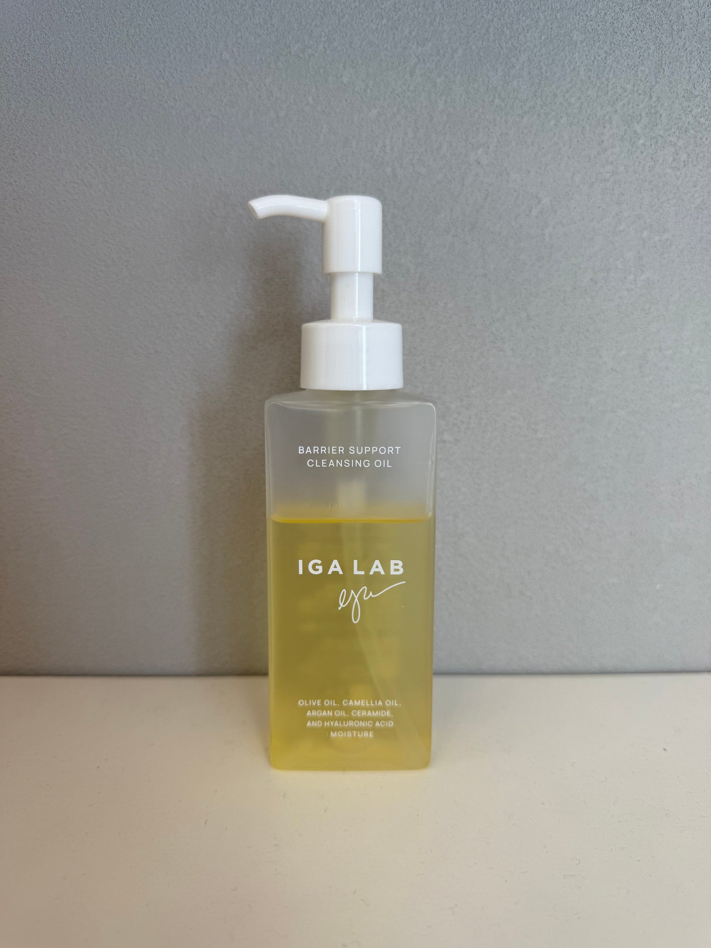 バリアサポート クレンジングオイル/IGA LAB/オイルクレンジングを使ったクチコミ(1枚目)
