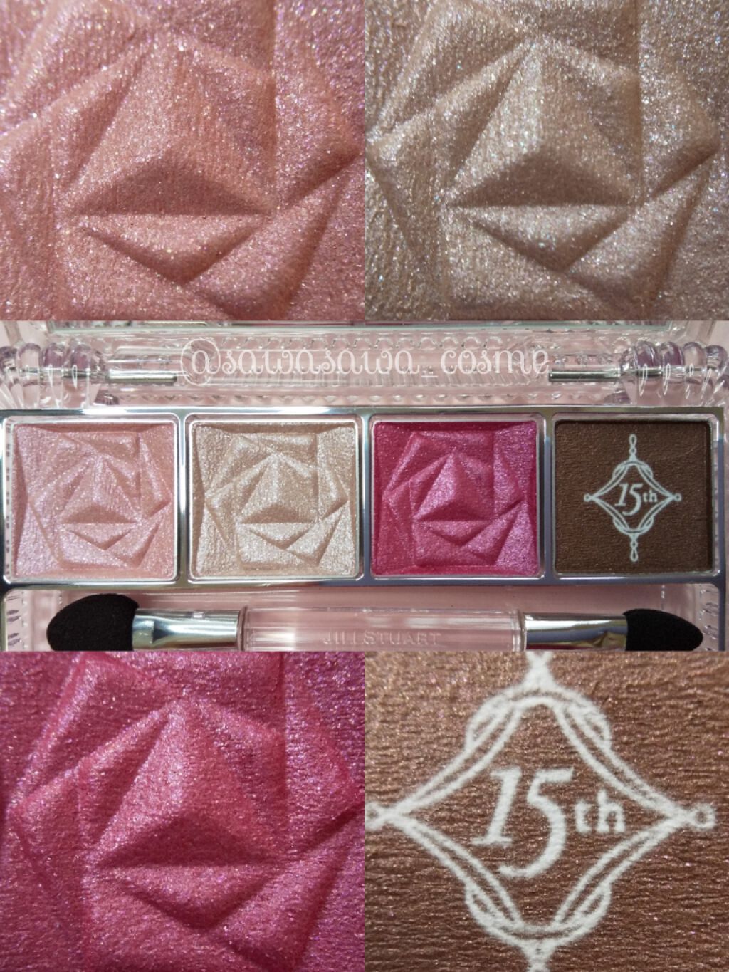 ジルスチュアート エターナルクチュール アイズ シマー/JILL STUART/アイシャドウパレットを使ったクチコミ（3枚目）