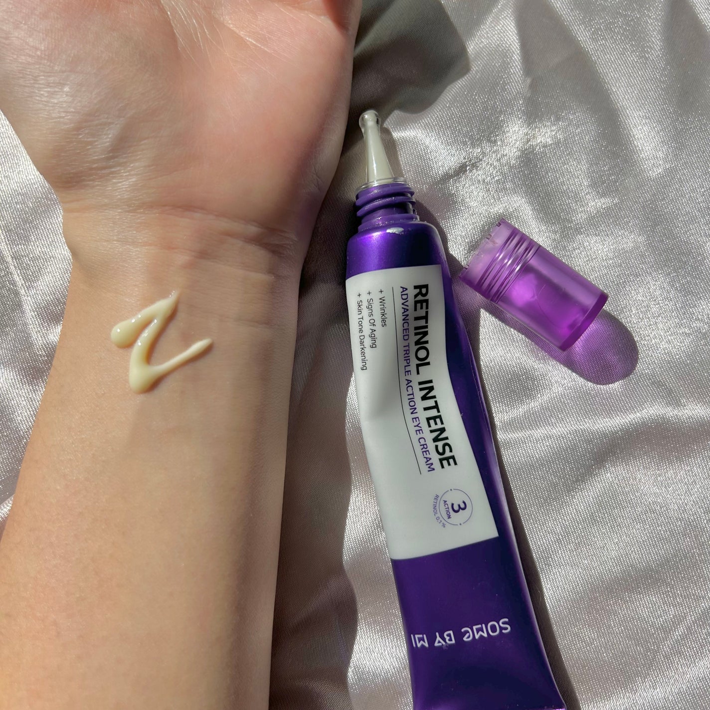 レチノールインテンシブ アドバンスドトリプルアクションアイクリーム/SOME BY MI/アイケア・アイクリームを使ったクチコミ(5枚目)