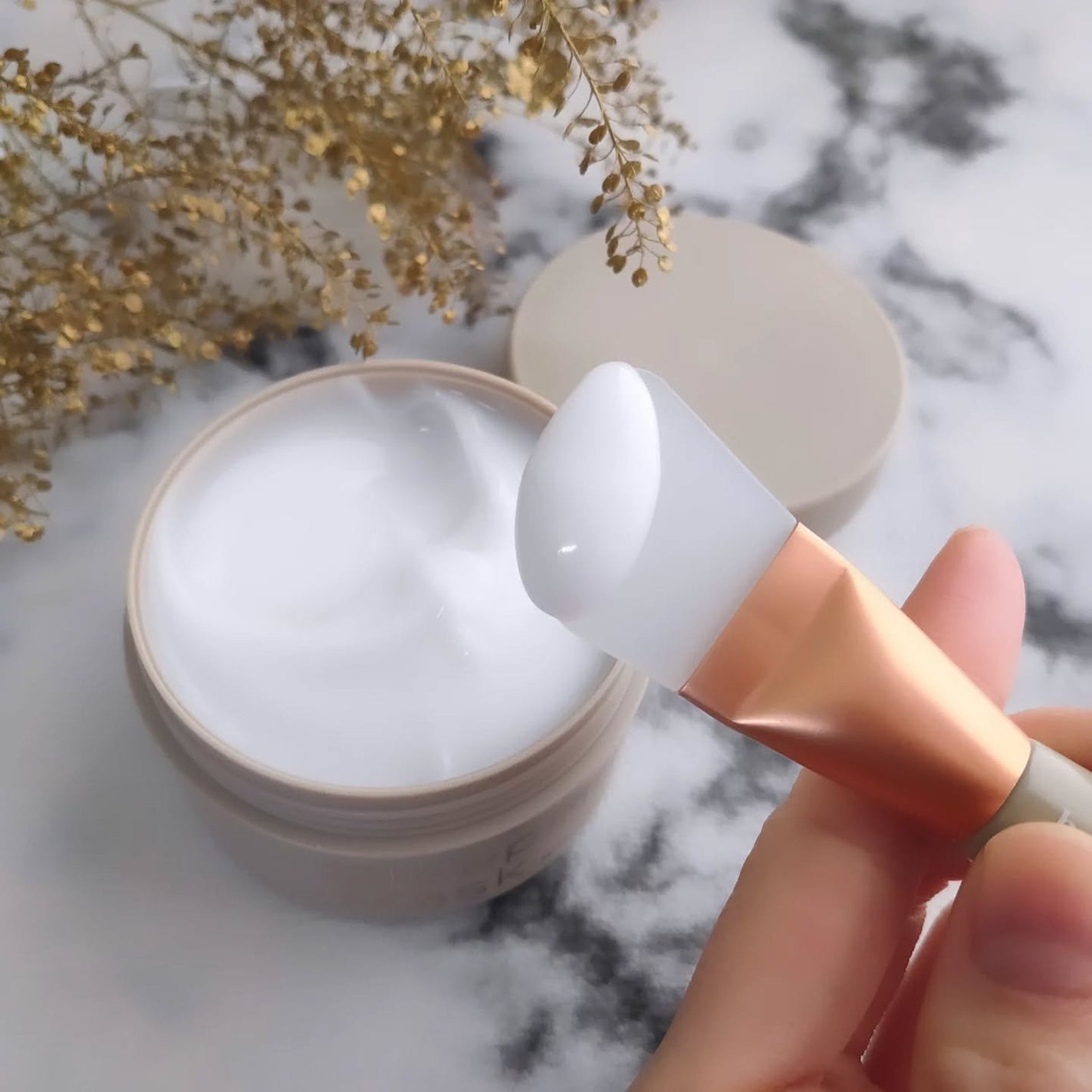 スリーピングマスク with CICA/b.glen/フェイスクリームを使ったクチコミ(5枚目)