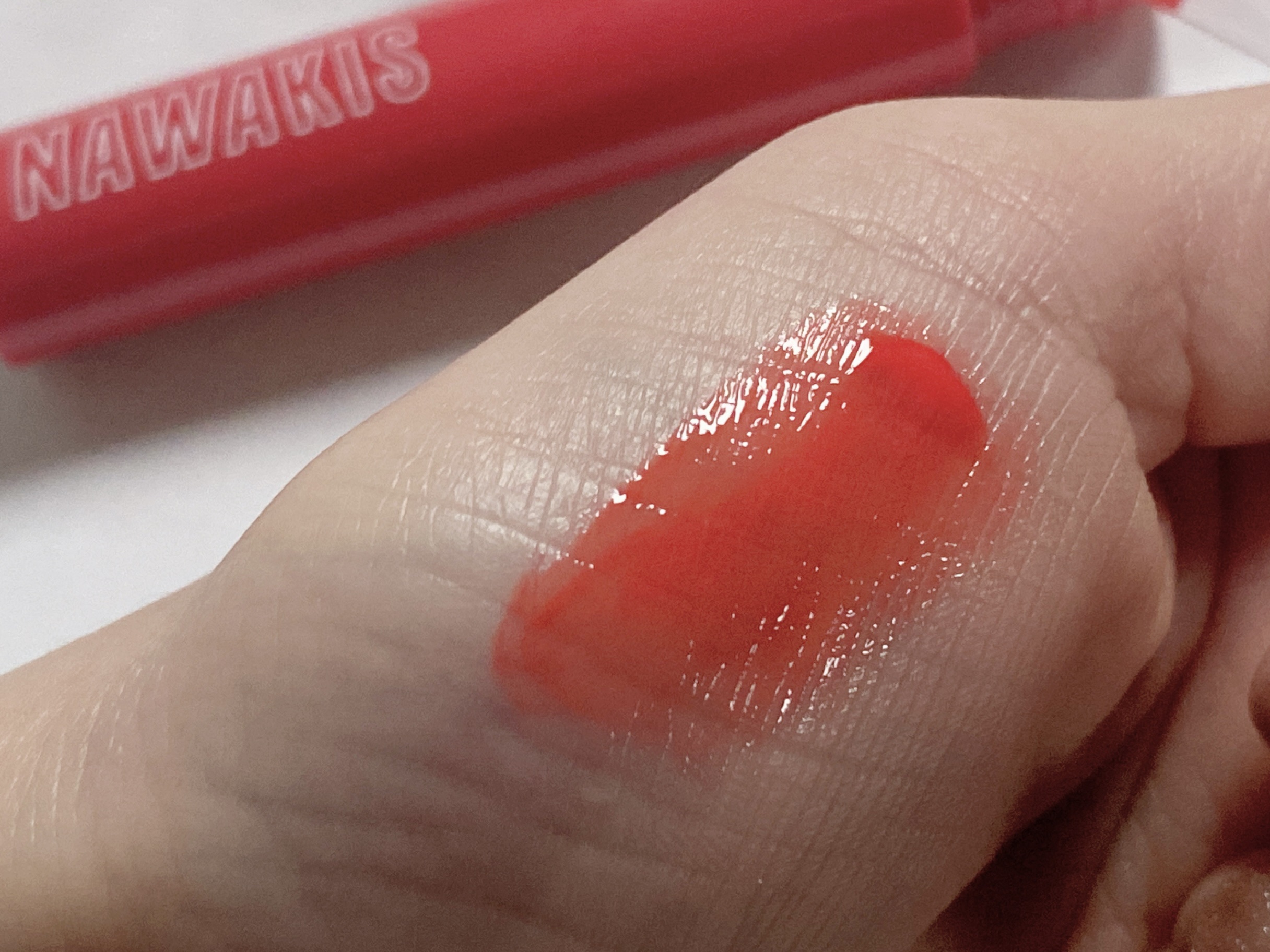 NAWAKIS MOISTY AURA TINT/NAWAKIS/口紅を使ったクチコミ（3枚目）