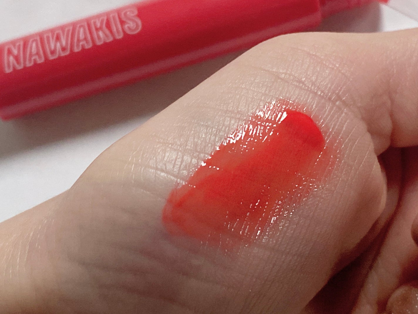 NAWAKIS MOISTY AURA TINT/NAWAKIS/口紅を使ったクチコミ(3枚目)