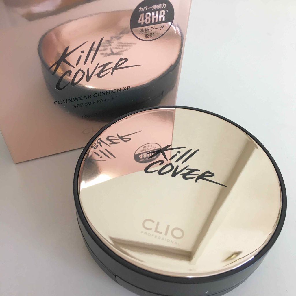 キル カバー ファンウェア クッション エックスピー/CLIO/クッションファンデーションを使ったクチコミ(1枚目)