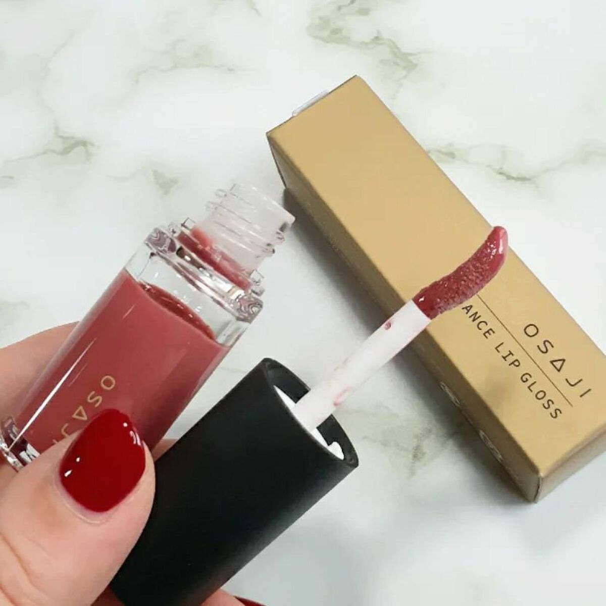 ニュアンス リップグロス/OSAJI/リップグロスを使ったクチコミ(2枚目)