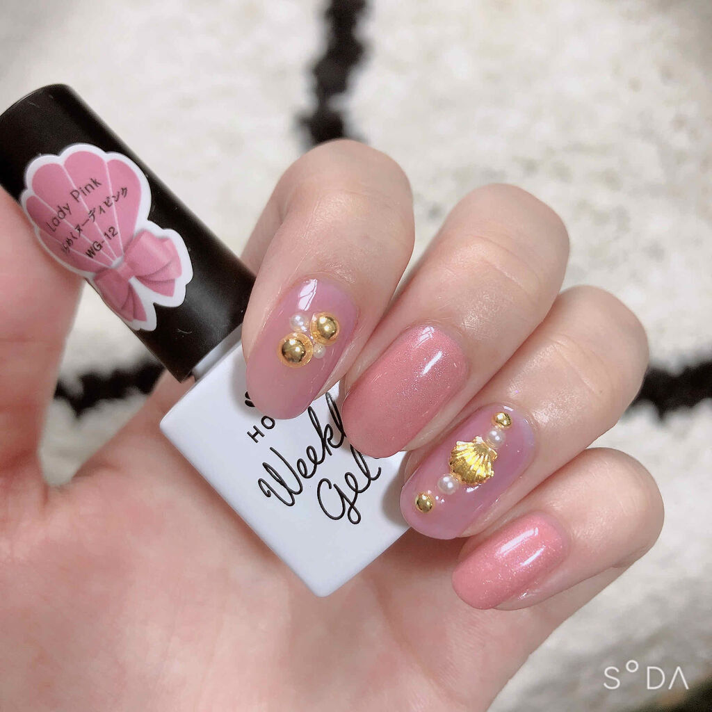 ウィークリージェル/HOMEI/ジェルネイルを使ったクチコミ（1枚目）