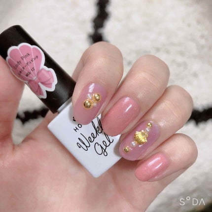 ウィークリージェル/HOMEI/ジェルネイルを使ったクチコミ(1枚目)