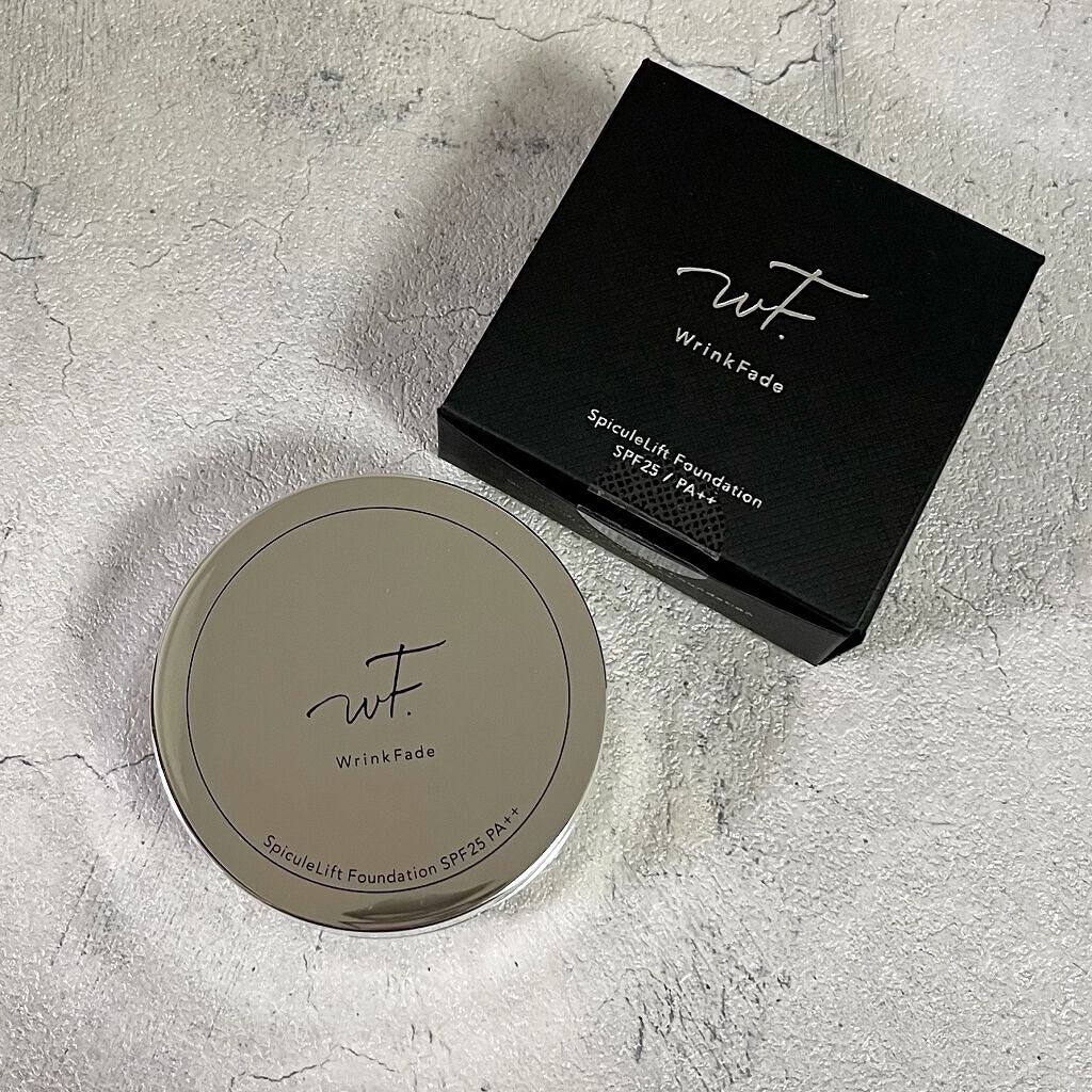 スピキュールリフト ファンデーション ナチュラルオークル /WrinkFade/その他ファンデーションを使ったクチコミ(1枚目)