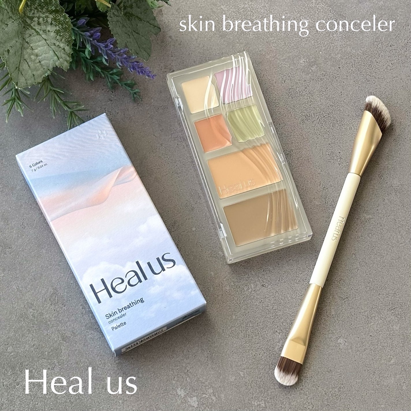ブリージングコンシーラーパレット/Healus/パレットコンシーラーを使ったクチコミ(1枚目)