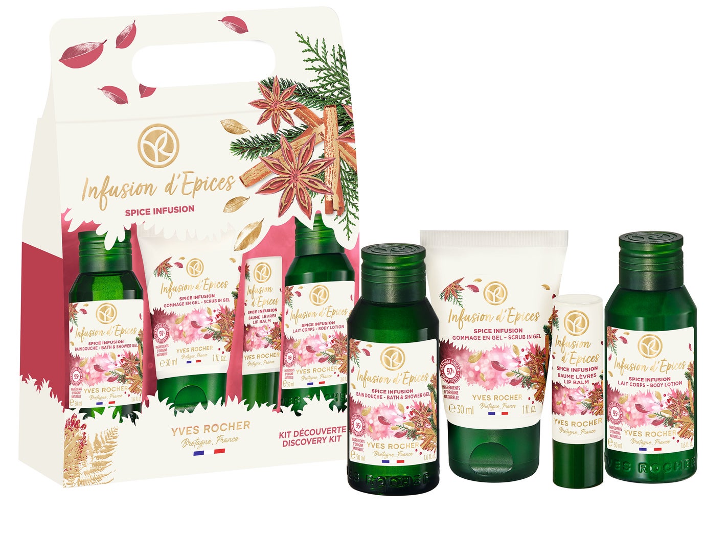 スパイスインフュージョンリップ&ボディキット イヴ・ロシェ