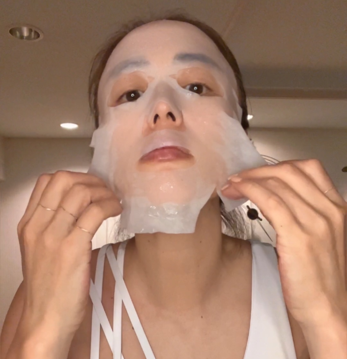 DXマスク/BANOBAGI/シートマスク・パックを使ったクチコミ（3枚目）