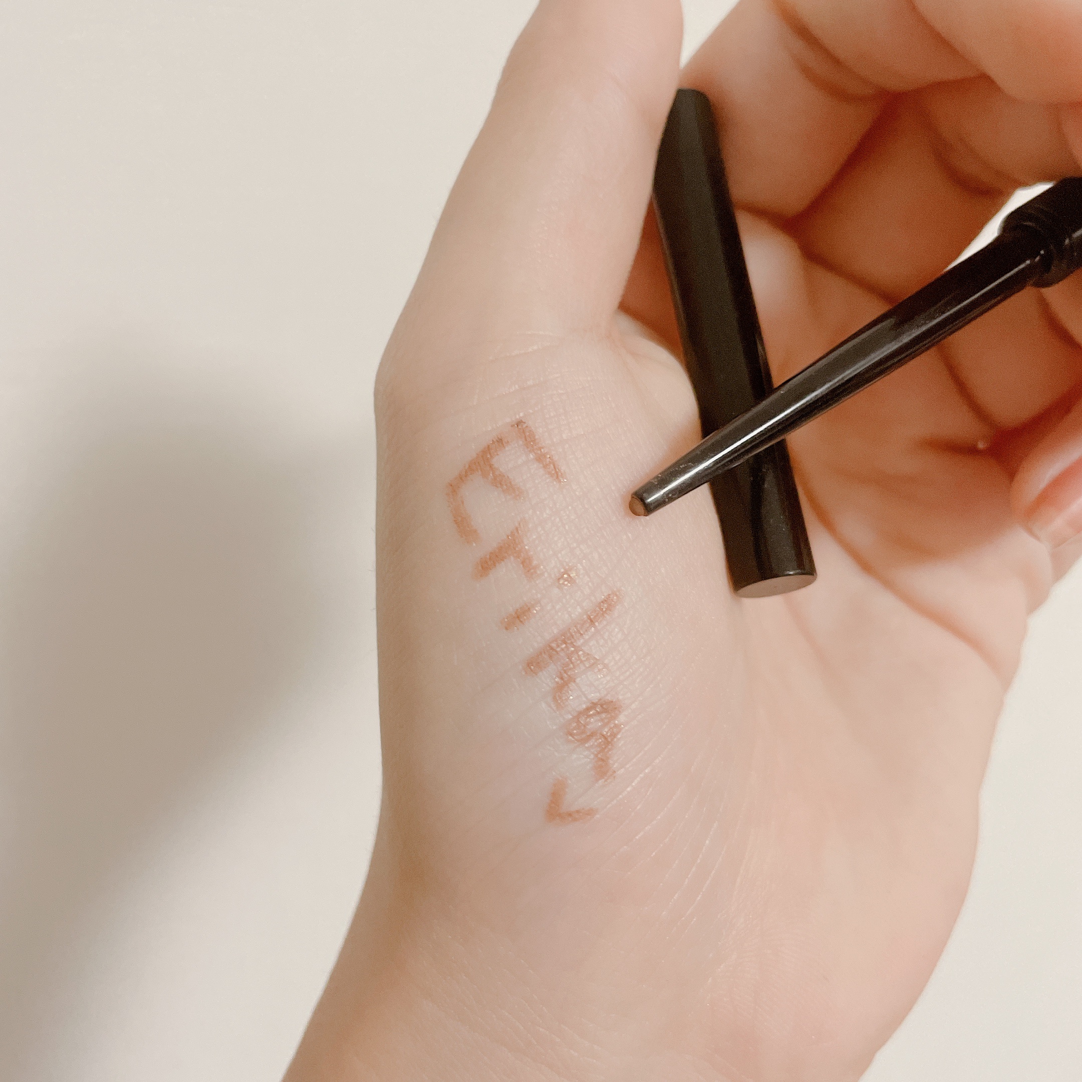 ケイト レアフィットジェルペンシルN BR-3 ミルクティーブラウン/KATE/ジェルアイライナーを使ったクチコミ（2枚目）