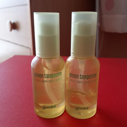 グリーンタンジェリン ビタC ダークスポットケアセラム/goodal/美容液を使ったクチコミ(1枚目)