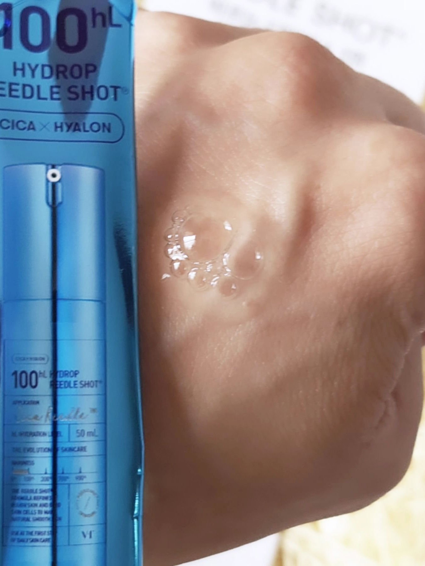 ハイドロップリードルショット100hL/VT/美容液を使ったクチコミ（3枚目）