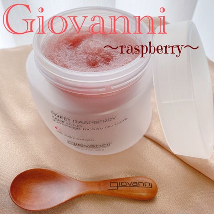 ジョヴァンニ シュガー ボディスクラブ スイートラズベリー/giovanni/ボディスクラブを使ったクチコミ(1枚目)