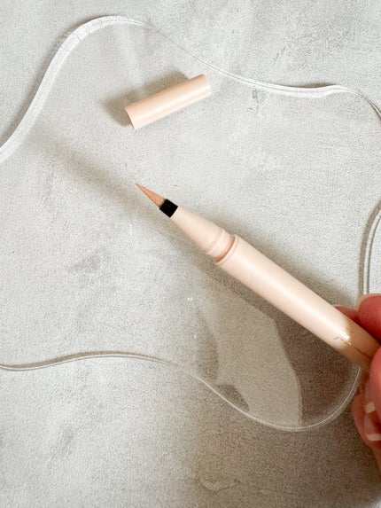 ウォータリーラメライナー/Ririmew/リキッドアイライナーを使ったクチコミ(4枚目)