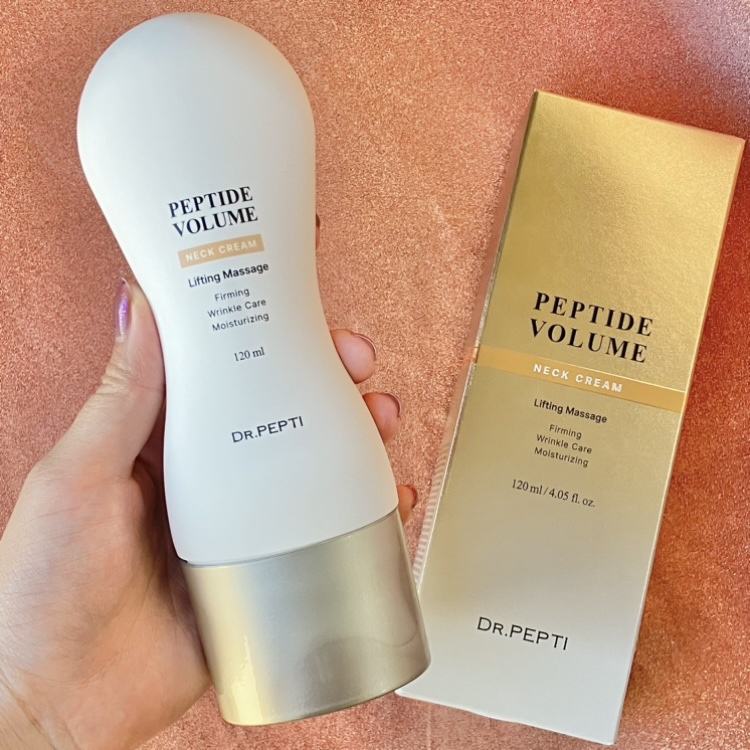 ペプチドボリュームネッククリーム/DR.PEPTI/ネック・デコルテケアを使ったクチコミ（2枚目）