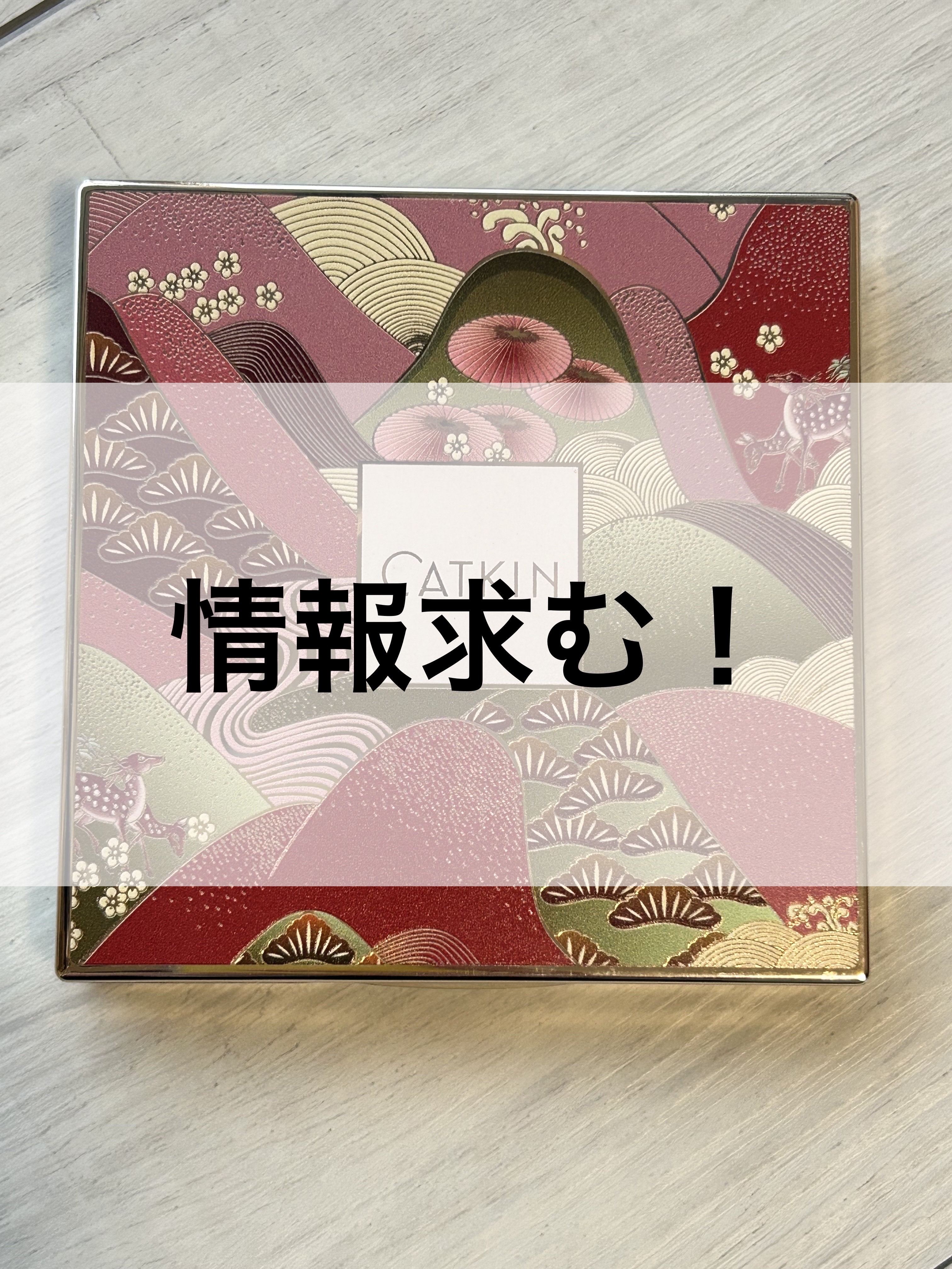 長相思シリーズ 9色アイシャドウパレット/CATKIN/アイシャドウパレットを使ったクチコミ（1枚目）