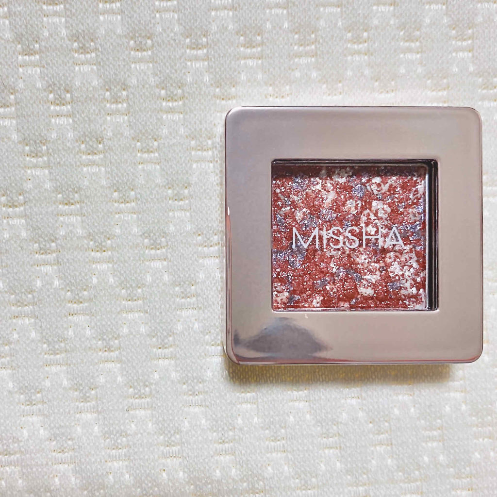 グリッタープリズム シャドウ/MISSHA/グリッターを使ったクチコミ（1枚目）